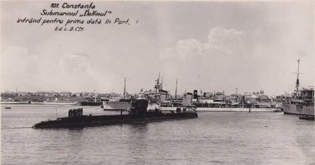 Submarinul Delfinul, navă militară a Marinei Militare Române