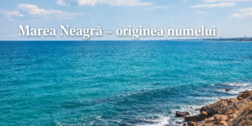 Marea Neagră, peisaj maritim ilustrativ pentru originea numelui