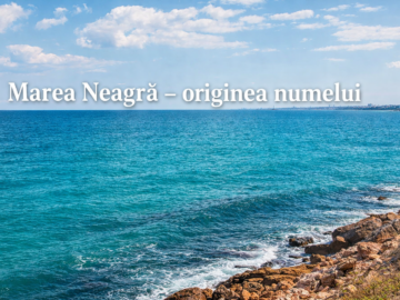 Marea Neagră, peisaj maritim ilustrativ pentru originea numelui