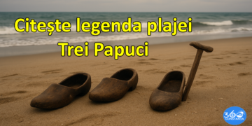 Plaja Trei Papuci din Constanța, loc asociat cu legenda originii numelui